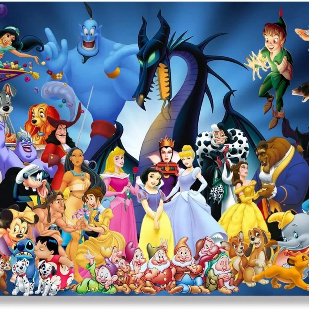 New Numerous Disney Characters Mouse Pad